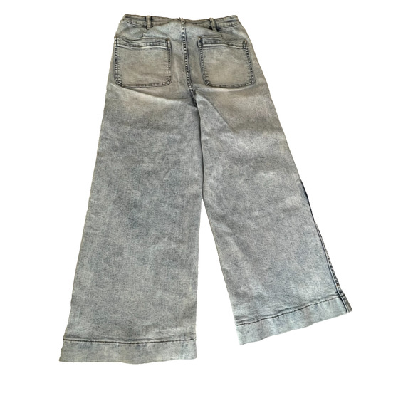 Oat New York Jeans Women's Size 30 Wide Leg High Rise Baggy Pants Skater Y2K - Picture 3 of 11